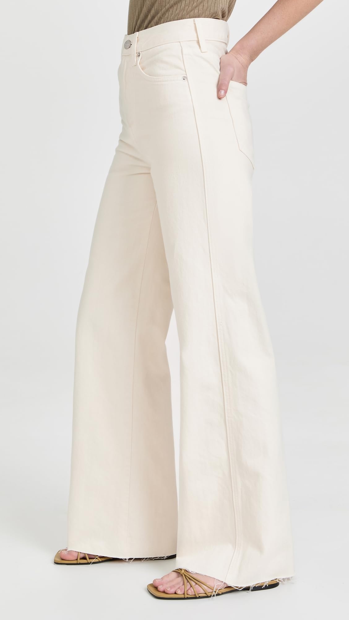 Women's High Rise Wide Leg Jeans - Taylor Stretch Denim Pants for Casual & Work Wear | Comfortable & Stylish for Everyday Outfits