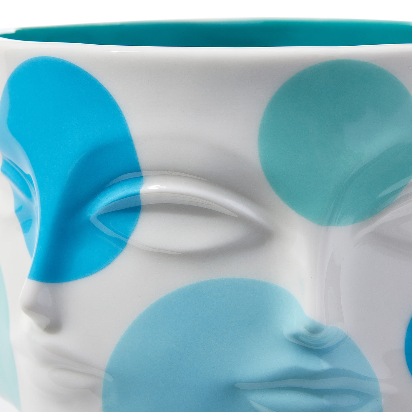 L'Pop Dora Maar Pedestal Bowl - Elegant Ceramic Fruit Serving Bowl for Home Decor, Dining Table Centerpiece, and Gift Giving