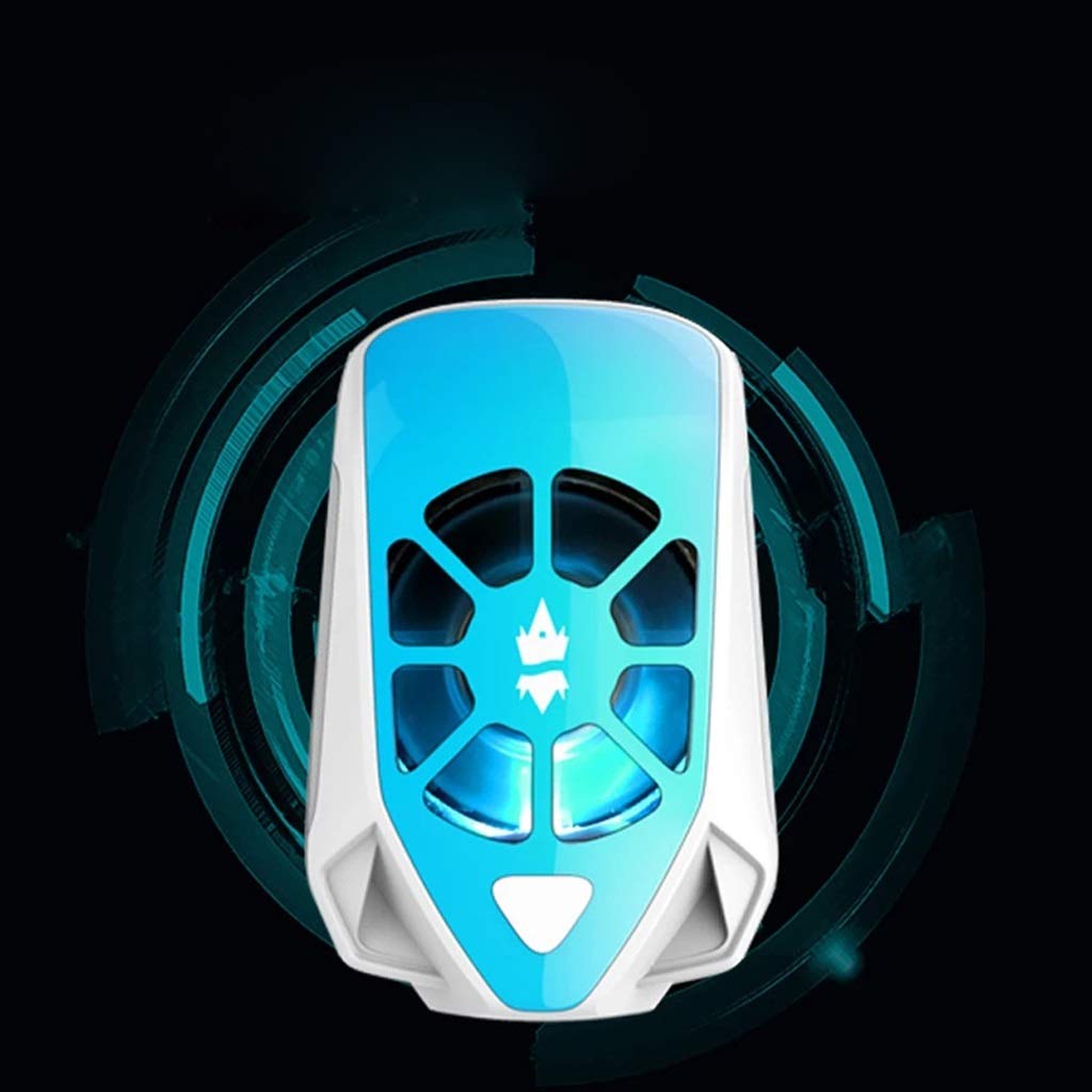 TWDYC Phone Cooling Fan with Gamepad Holder - USB-Powered Cooler with LED Light for Gaming & Streaming | Perfect for iPhone, Android & Gaming Consoles