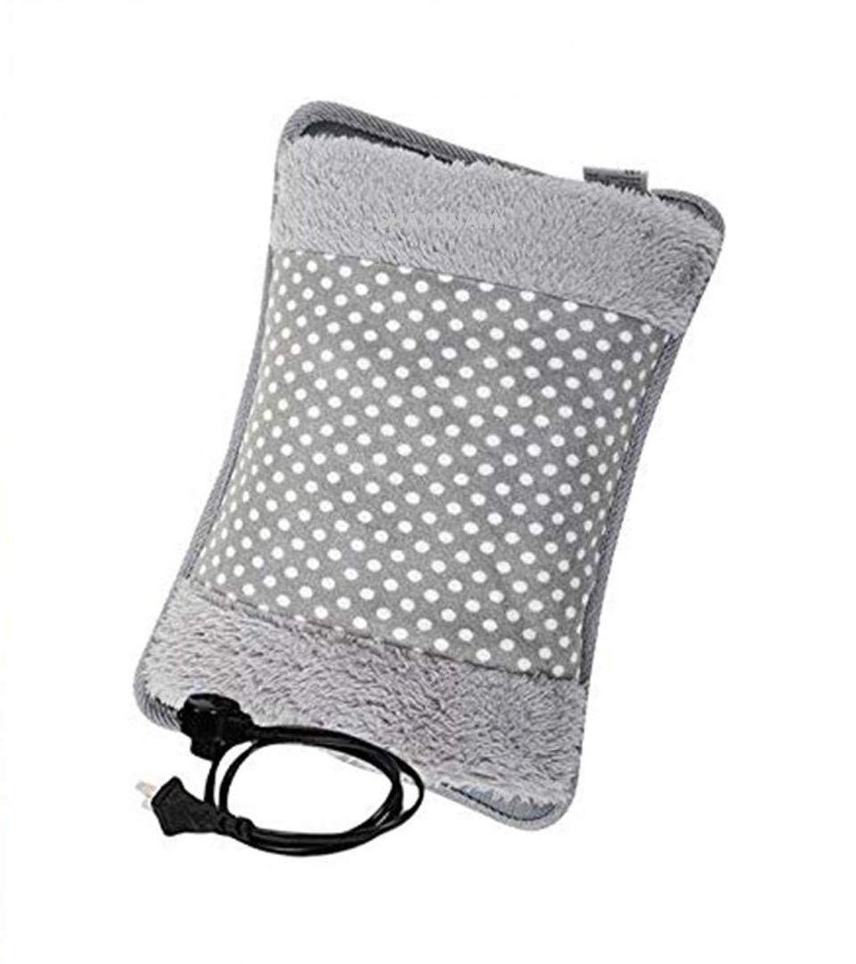 RYLAN Electric Heating Pad for Pain Relief - Velvet Hot Water Bag & Heating Pouch - Portable Heat Therapy for Back, Shoulder, Menstrual Cramps - Perfect for Home, Office & Travel Use