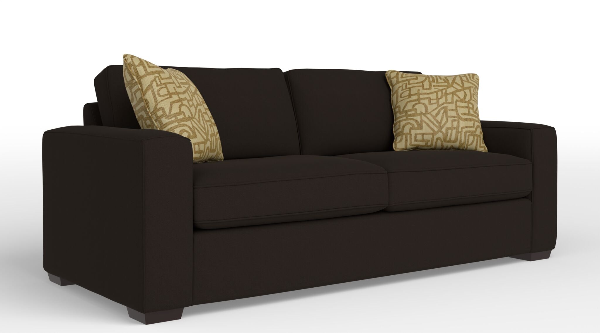 Celeste Sofa in Lido Brown - Modern Comfortable Living Room Furniture for Home & Office