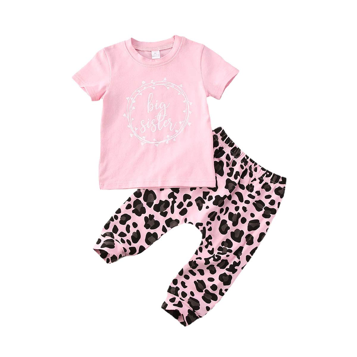 Big Sister Little Sister Matching Outfits - Floral Romper & Shorts Set for Baby Girls - Playtime & Family Photos