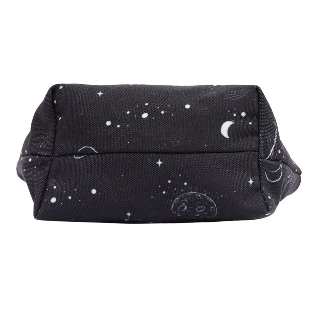 Crazyify Printed Makeup Bag Set of 2 - Waterproof Cosmetic Pouch & Travel Toiletry Organizer for Women | Perfect for Travel, Gym, and Daily Essentials Storage