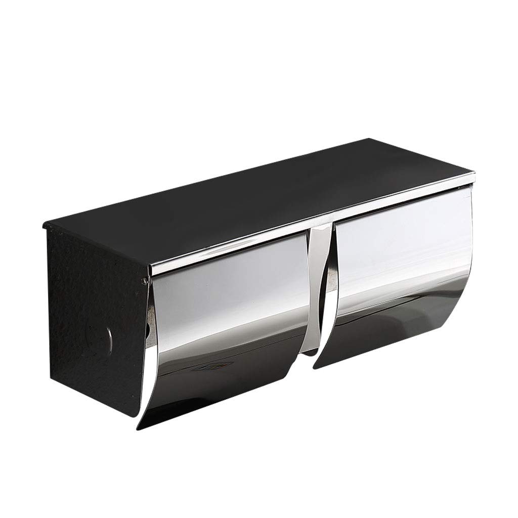 Stainless Steel Toilet Paper Holder - Bathroom & Hotel Use