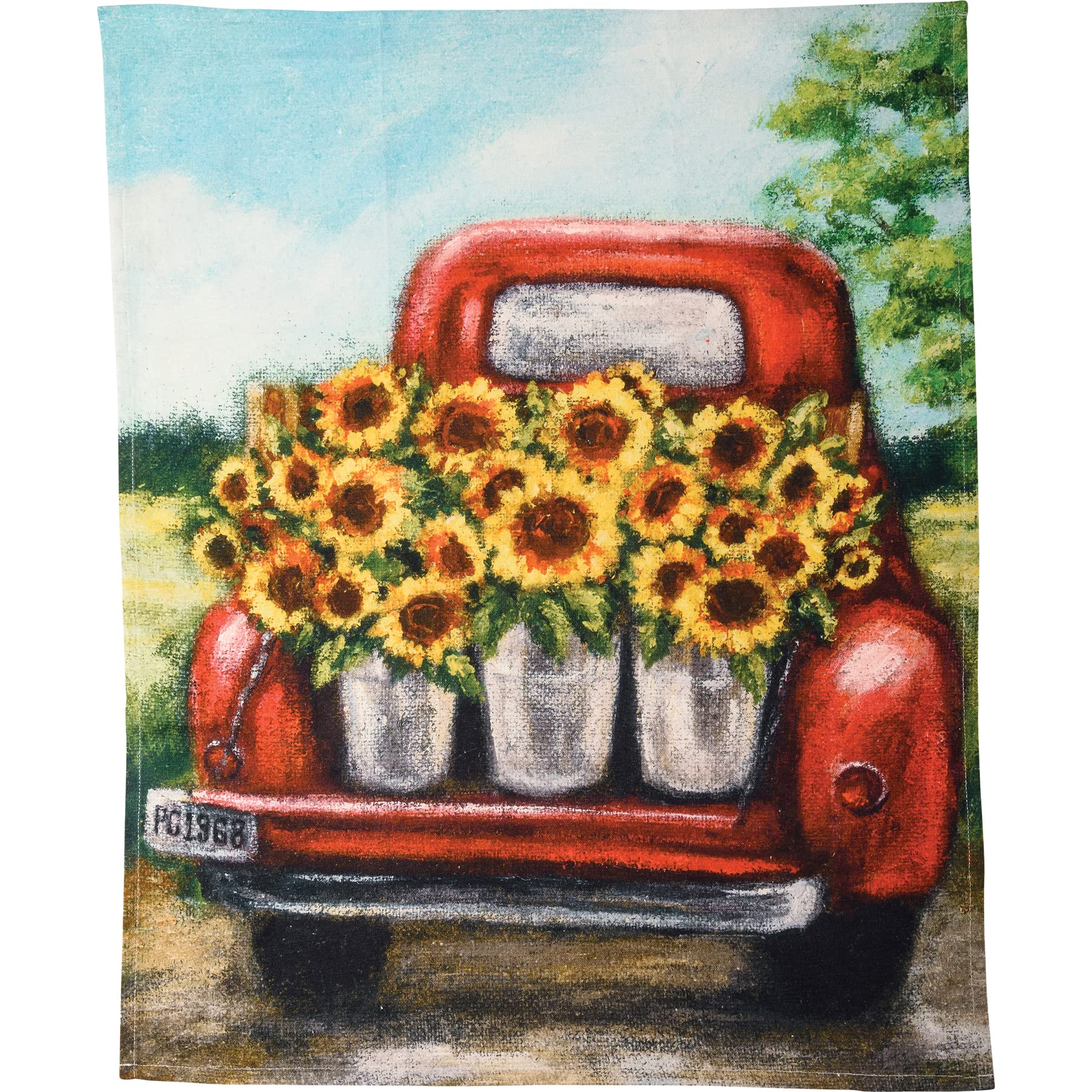 Premium Sunflower Printed Kitchen Towels - Soft, Absorbent & Durable - Perfect for Cooking, Cleaning & Decorating Your Home