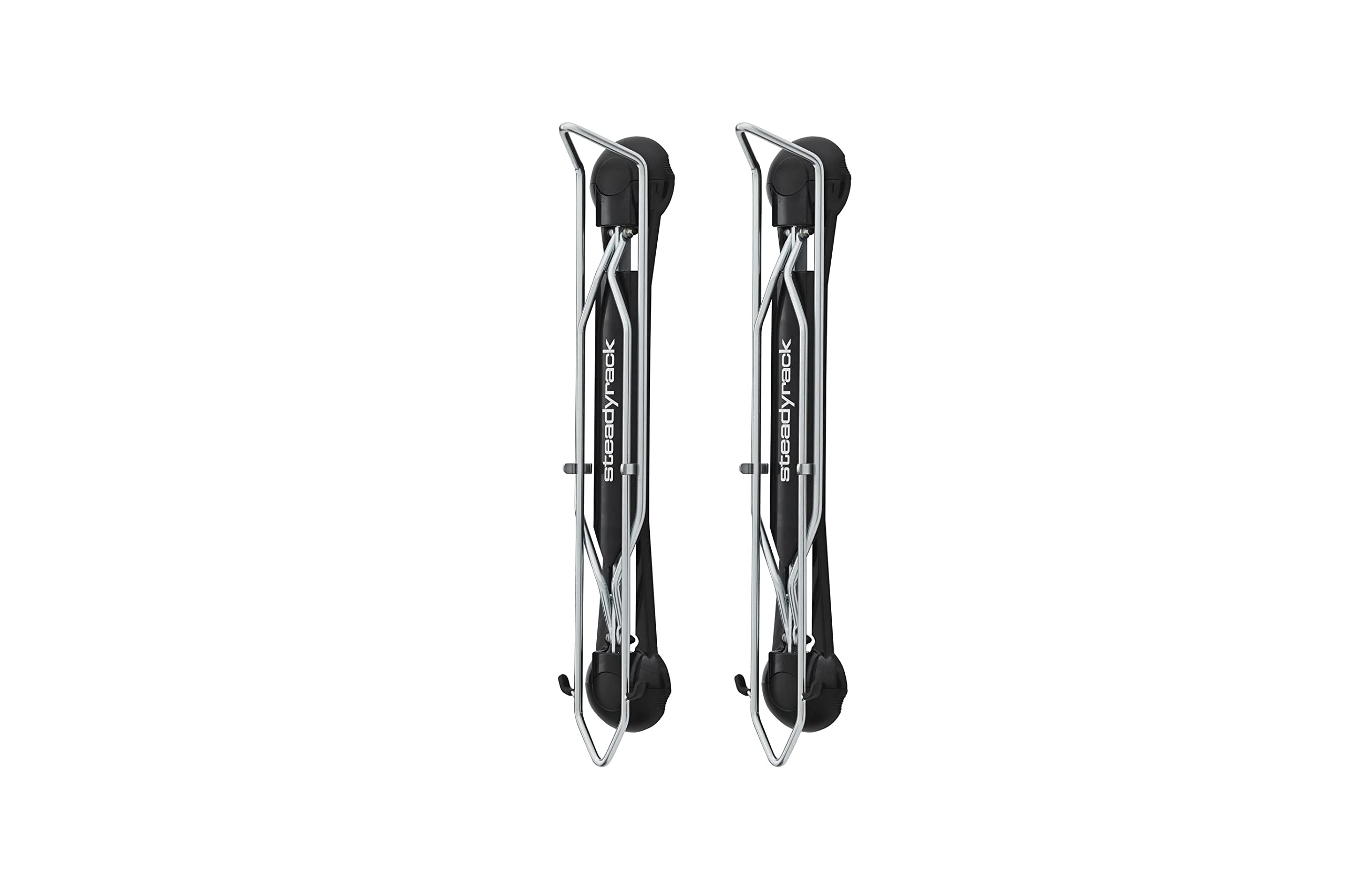 Steadyrack Bike Racks - Classic Wall Mounted Bike Storage Rack for Home, Garage & Bike Park - Space Saving Bike Holder - 2 Pack - Perfect for Small Spaces & Organized Bike Storage