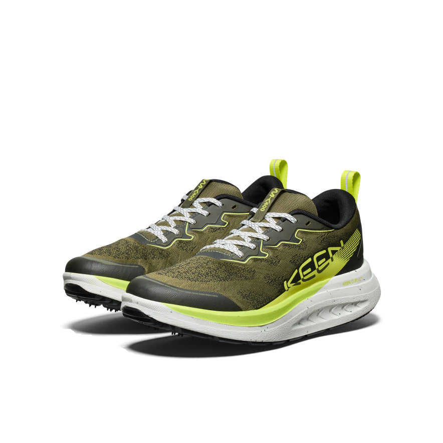 Men's WK400 II Walking Shoes - Comfortable & Lightweight Sneakers for Men | Winter Moss/Evening Primrose | Perfect for Walking, Jogging & Everyday Wear