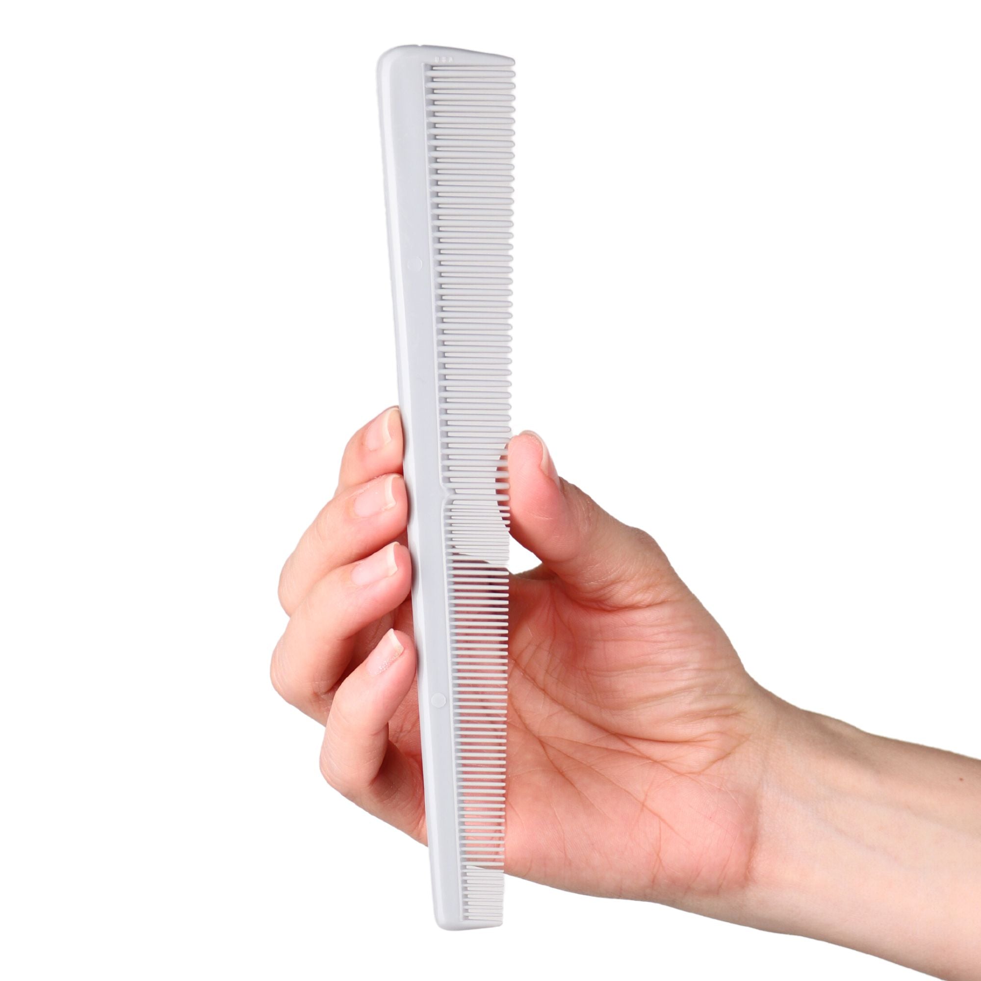 Professional Set of 12 Tapered Hair Cutting Combs - Flexible Styling & Braiding Tools for Barbers & Hairstylists (Men & Women) - Perfect for Salon, Home Haircuts & DIY Styling