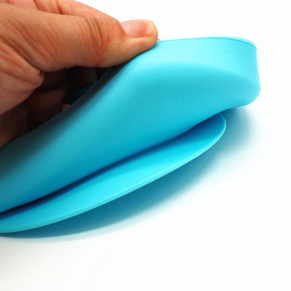 BPA-Free Silicone Suction Plates for Babies - Non-Slip High Chair & Table Use