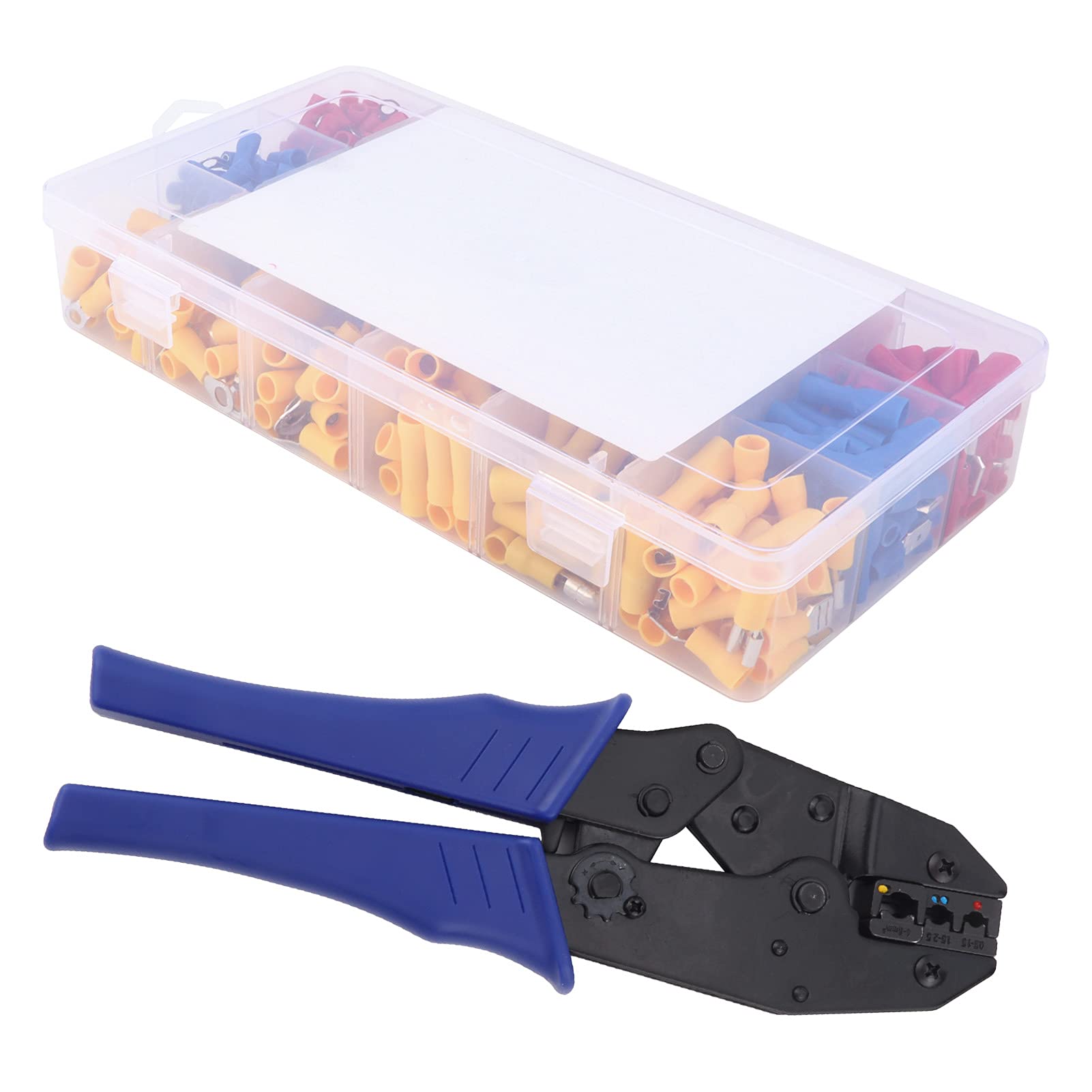 Wire Connector Kit - Insulated Electrical Terminal Couplers for Automotive & Marine Wiring | Secure, Durable Wire Connectors for DIY Car Repairs & Boat Electrical Systems