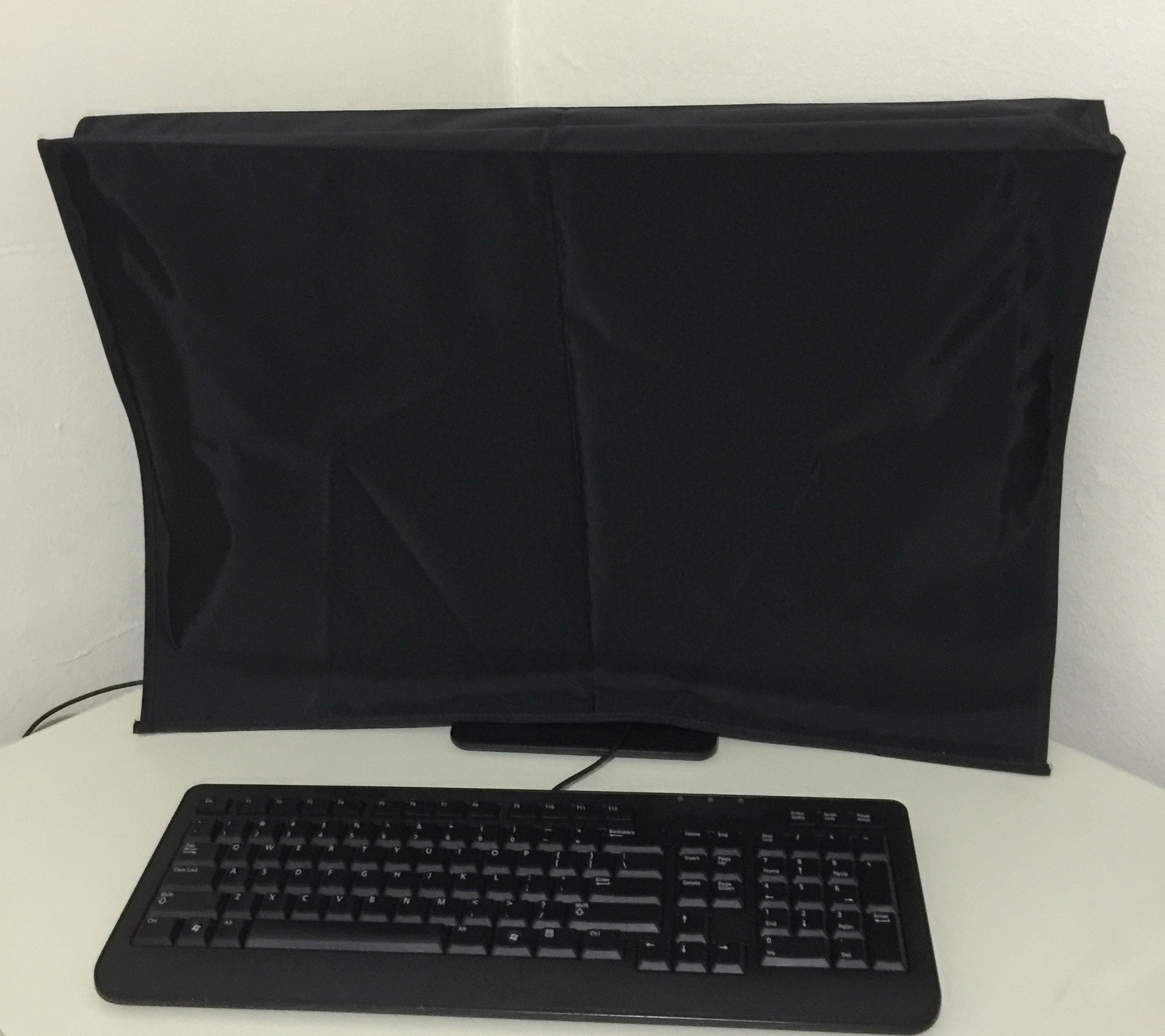 HP Envy 23-D030 23'' Touch Screen All-in-One Computer Monitor with Black Nylon Cover, 22.5''W x 2.5''D x 18''H, Ideal for Home Office and Creative Workspaces