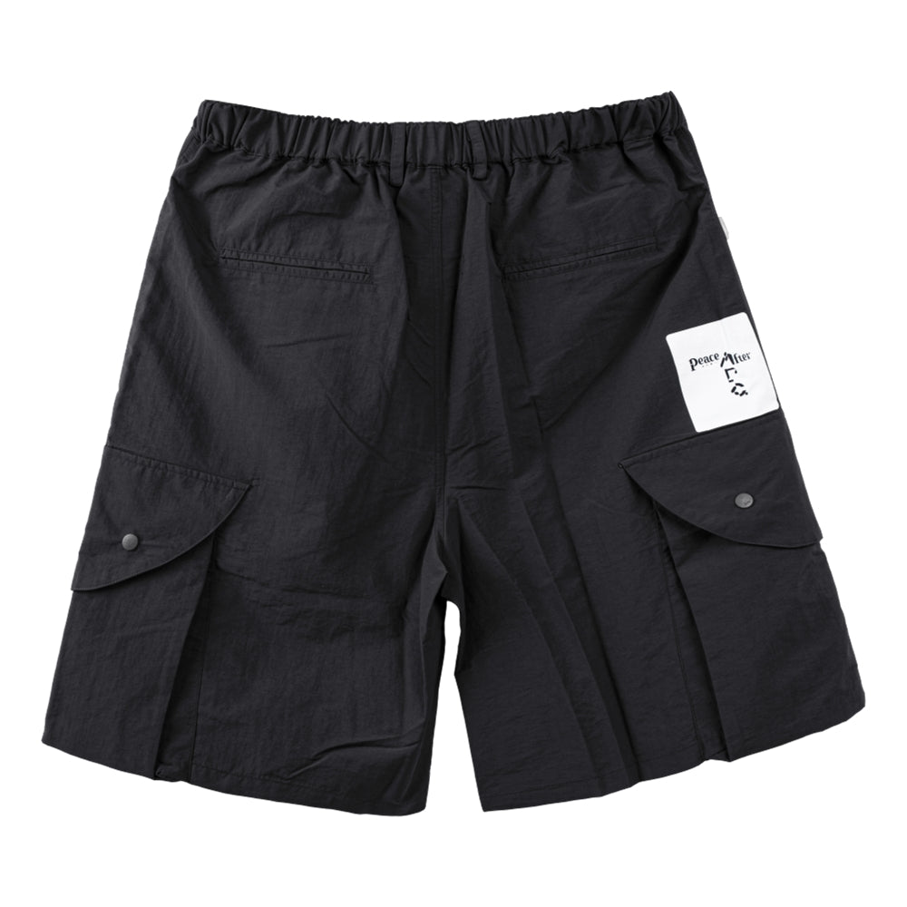 ARCHIVAL REINVENT ARC x PAA Curvy Pattern Shorts in Black - Stylish and Comfortable for Casual Wear, Workouts, and Everyday Outfits