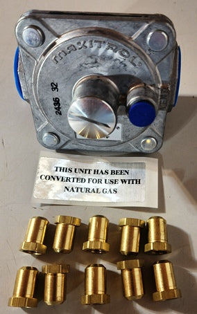 Char Grill 10 Burner LP to Natural Gas Conversion Kit - Imperial NRE #054341 | Compatible with Outdoor Grills & BBQs for Easy Fuel Switching