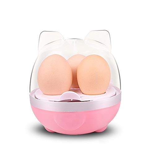Electric Egg Cooker - Fast & Portable Hard Boiled Egg Maker for 3 Eggs | Perfect for Breakfast, Meal Prep & Camping | Steamer Boiler (Color A)