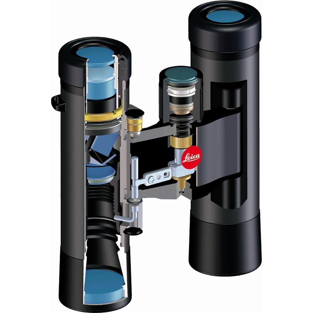 Leica Ultravid BR 8x20 Compact Binoculars - High-Performance Waterproof Binoculars with AquaDura Lens Coating for Bird Watching, Hiking & Travel (Black)