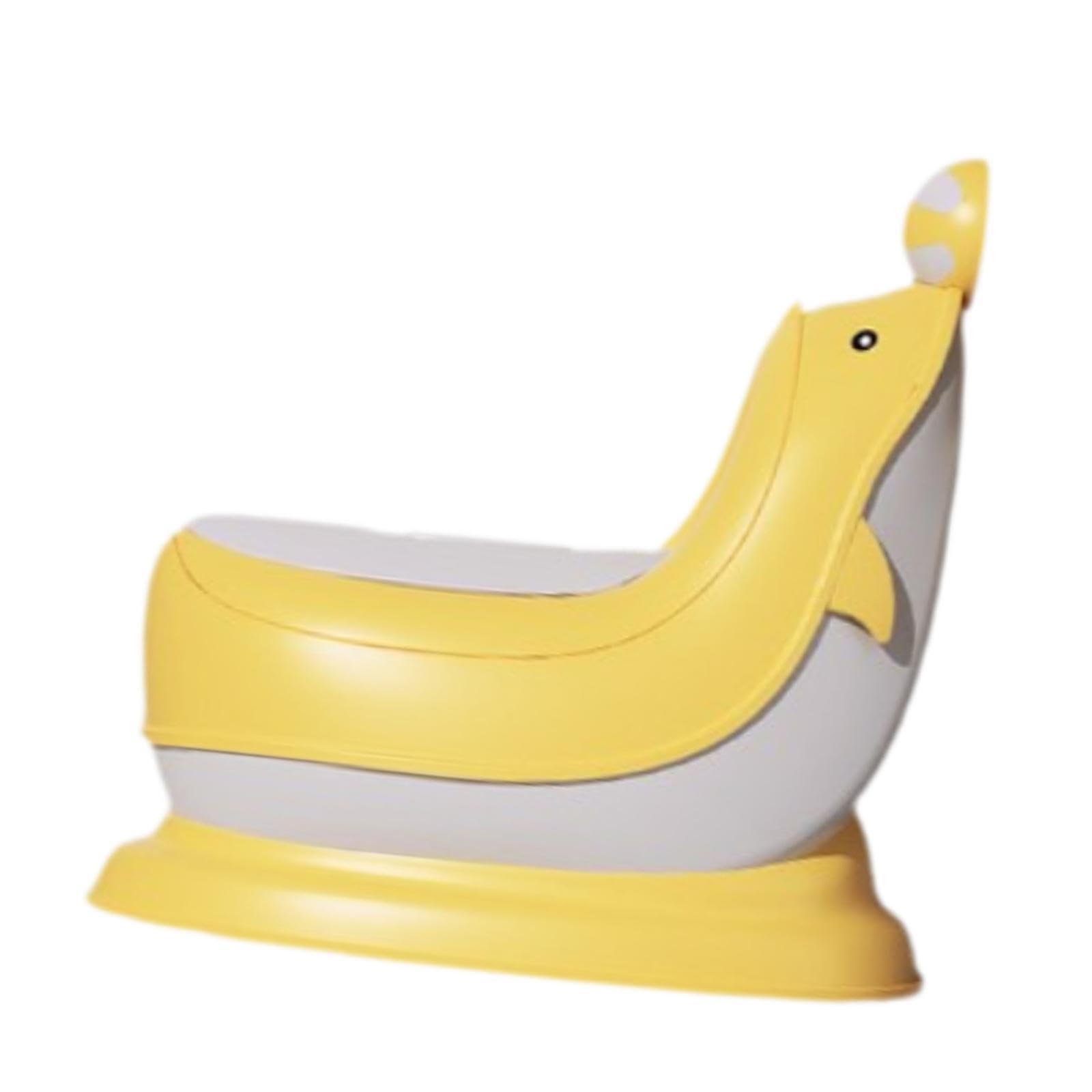EHJRE Baby Potty Training Seat with Splash Guard - Adjustable Toddler Toilet Seat for Boys & Girls - Non-Slip Design for Safe Bathroom Training - Perfect for Home, Daycare & Travel Use
