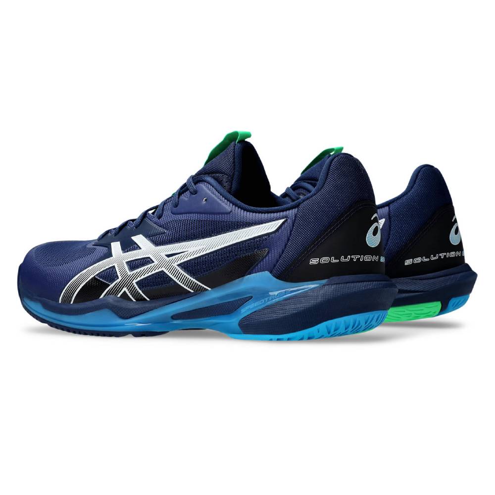 ASICS Solution Speed FF 3 Men's Tennis Shoes - Lightweight Performance Court Shoes for Men in Blue Expanse/White | Perfect for Competitive Matches & Training Sessions
