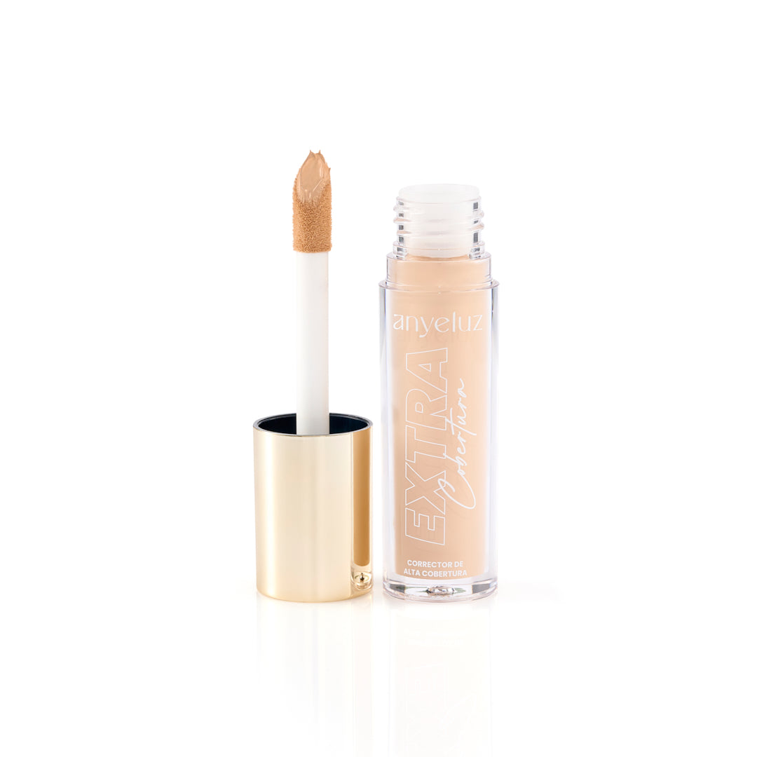 Extra Coverage Corrector - High Pigment Concealer for Dark Circles & Blemishes | Perfect for Everyday Makeup & Professional Use