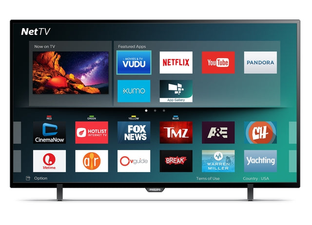 Philips 43 Inch 4K UHD Smart LED TV (43PFL5602/F7) with HDR - Perfect for Living Room, Bedroom & Home Theater Entertainment