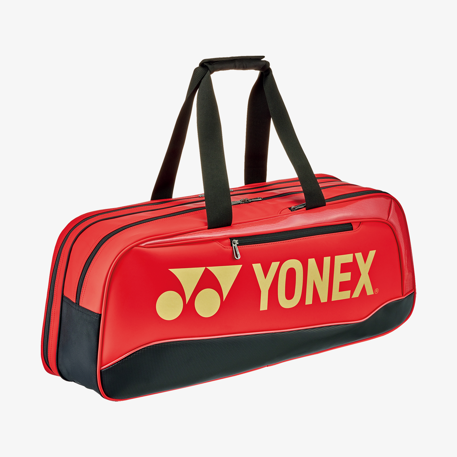 Yonex BAG02531WRBK Expert Tournament Tennis Badminton Sports Bag (Red/Black) - Perfect for Tennis, Badminton Players & Sports Enthusiasts