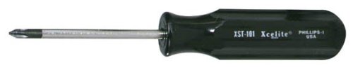 Xcelite XST101 Super-Tru Nickel Chrome-Plated Steel Phillips Screwdriver #1 Head 3