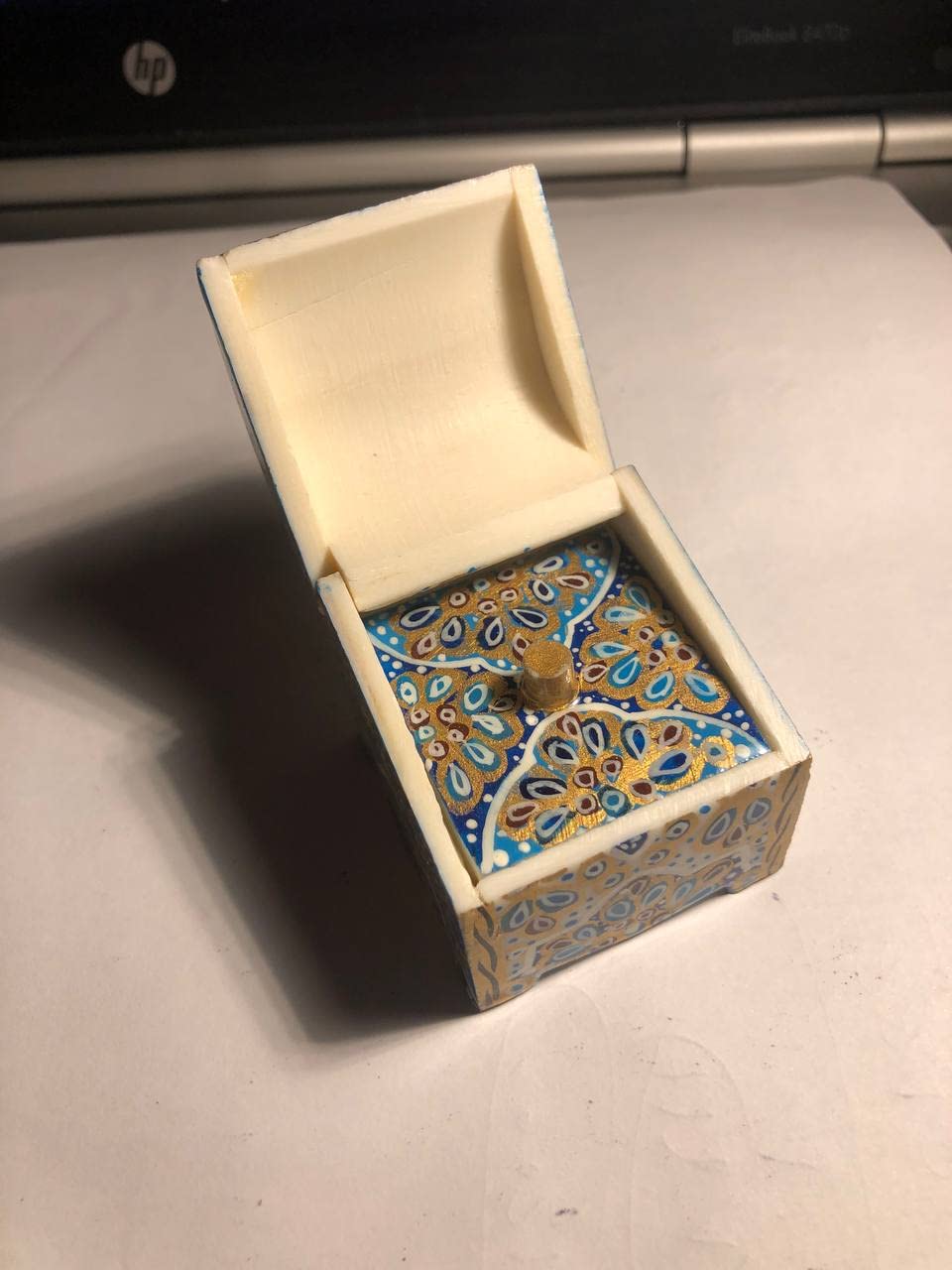 2x2 Inch Handcrafted Camel Bone Jewelry Box - Premium Storage for Rings, Necklaces & Silver Jewelry - Perfect Gift Box for Birthdays, Anniversaries & Special Occasions