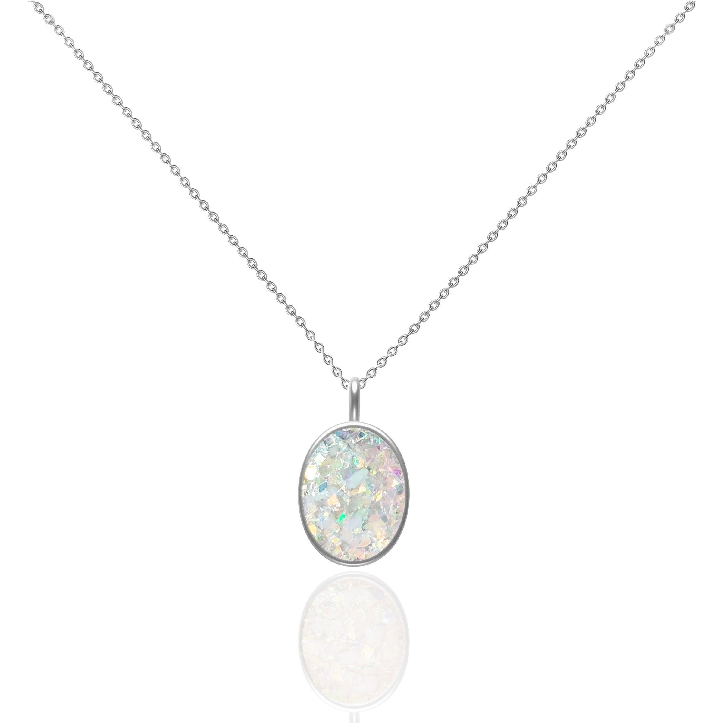 Love Miracle Memorial Ashes Necklace for Loved Ones - Cremation Jewelry Keepsake for Ashes - Perfect for Remembrance, Gifts & Special Occasions