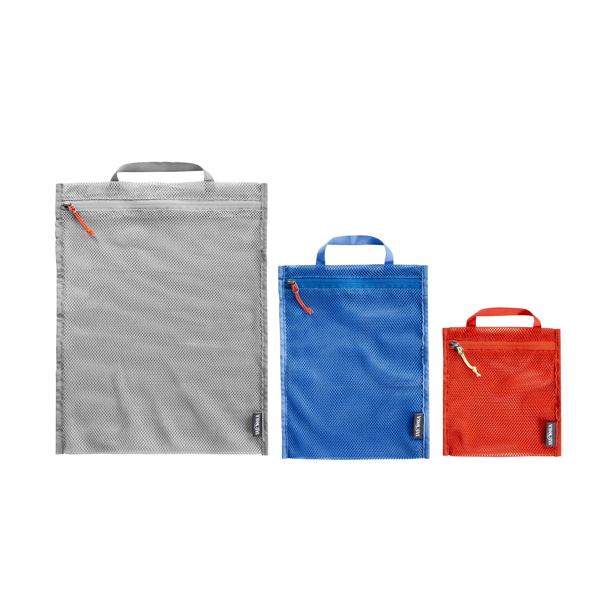 Tatonka Mesh Pocket Set - Ultimate Luggage Organizer for Travel, Camping, and Outdoor Adventures