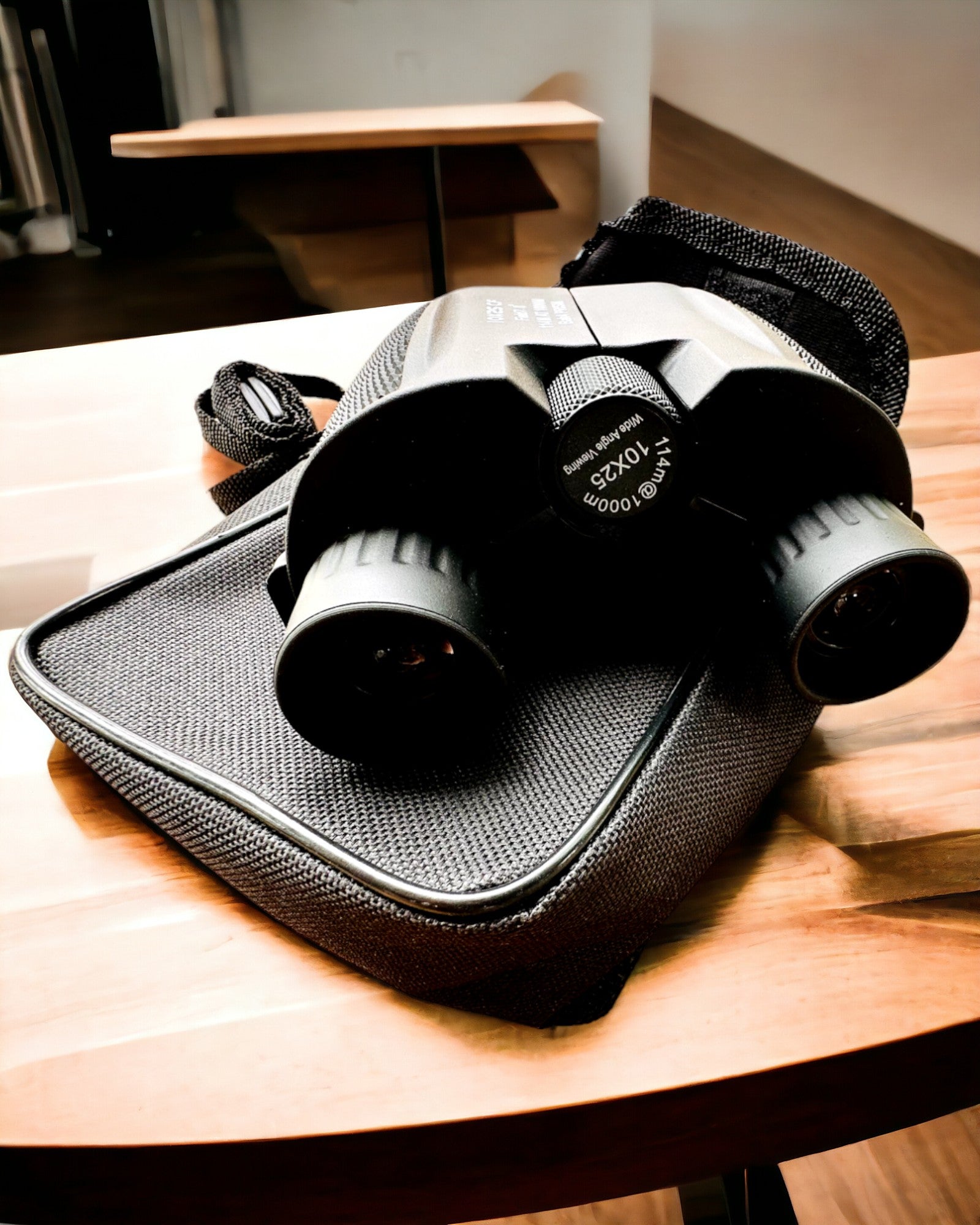 10x25 Binoculars for Adults - Compact & Lightweight CampMaster Binoculars with Engraving Option - Perfect for Hiking, Bird Watching, and Outdoor Adventures