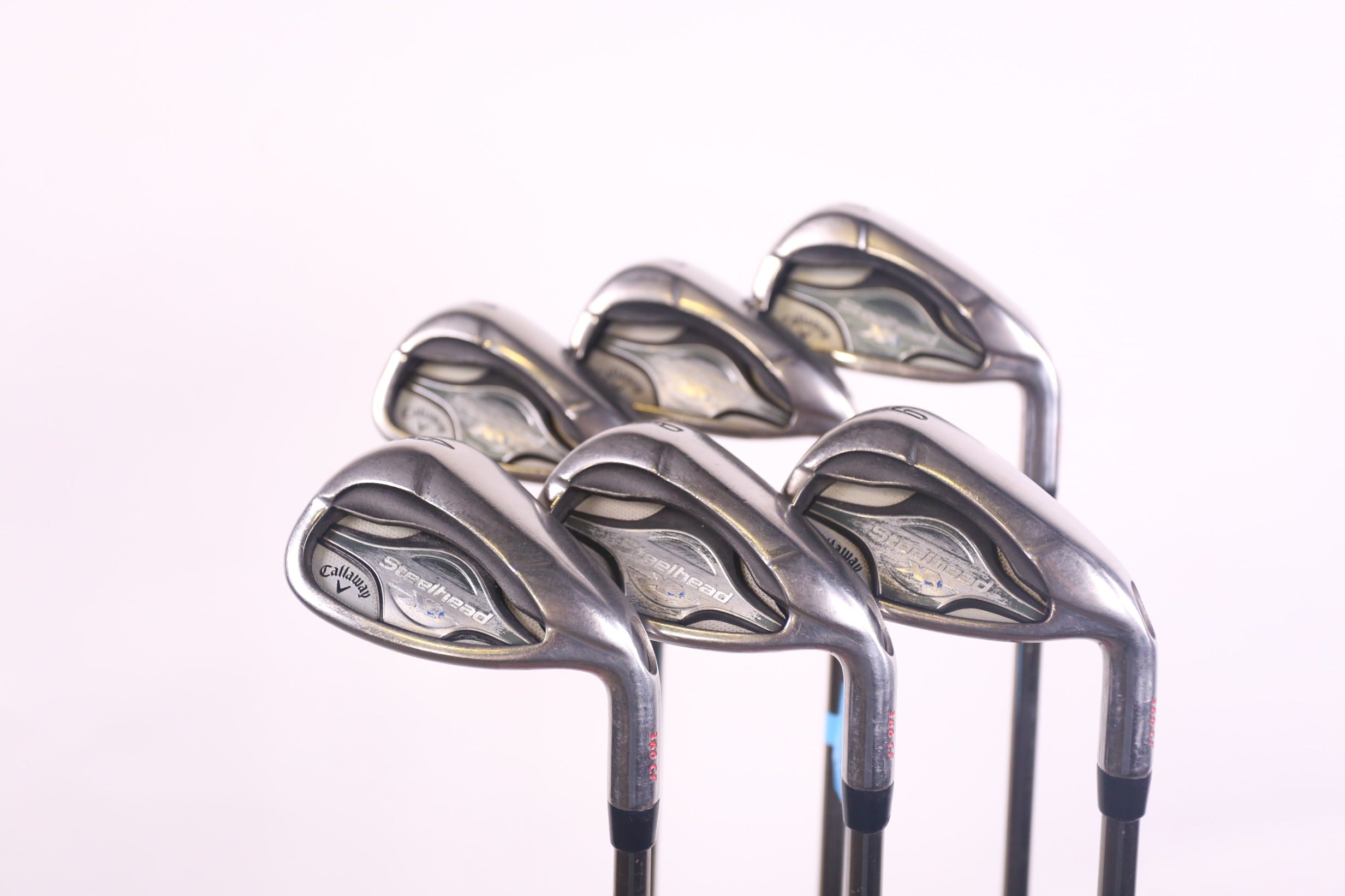 Used Callaway Steelhead XR Iron Set 6-AW Right Handed Regular Flex Golf Clubs for Men - Perfect for Mid-Handicap Players on the Course