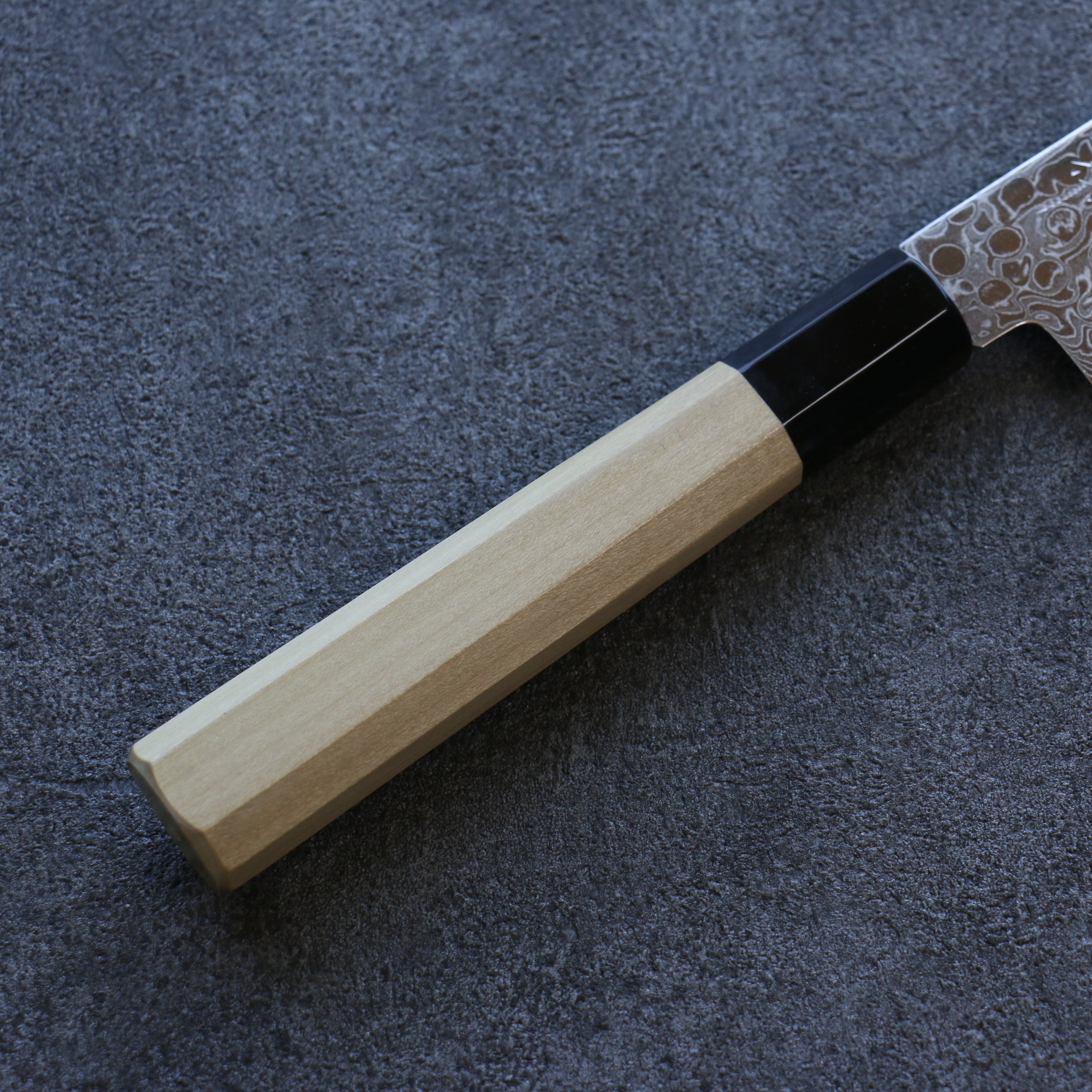 Premium Misuzu AUS10 Damascus Sujihiki Knife 240mm - Handcrafted Japanese Slicing Knife with Magnolia Wood Handle - Perfect for Sushi, Sashimi & Meat Cutting