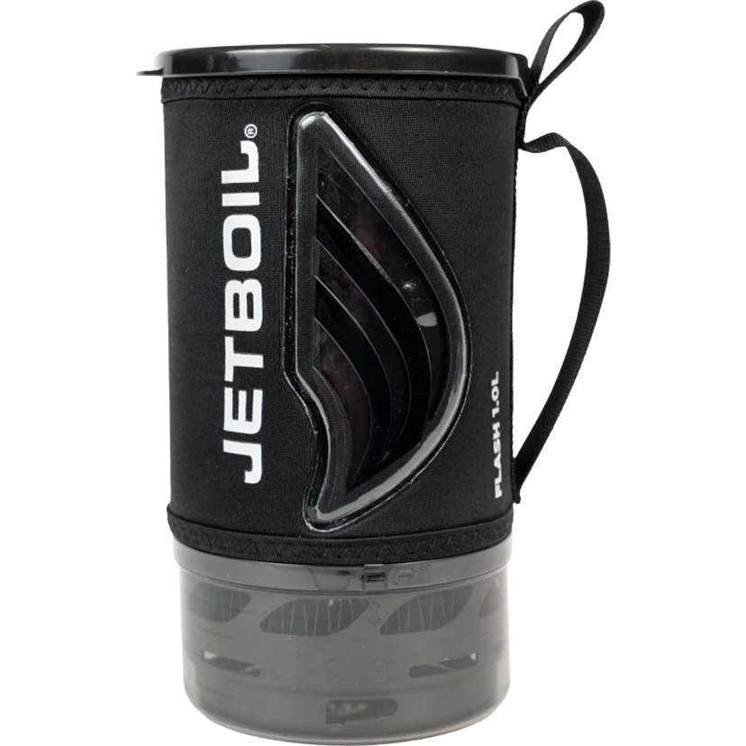 Jetboil Flash 1.0L Carbon Camping Stove - Ultra Lightweight Backpacking Cook System for Hiking, Mountaineering & Outdoor Adventures