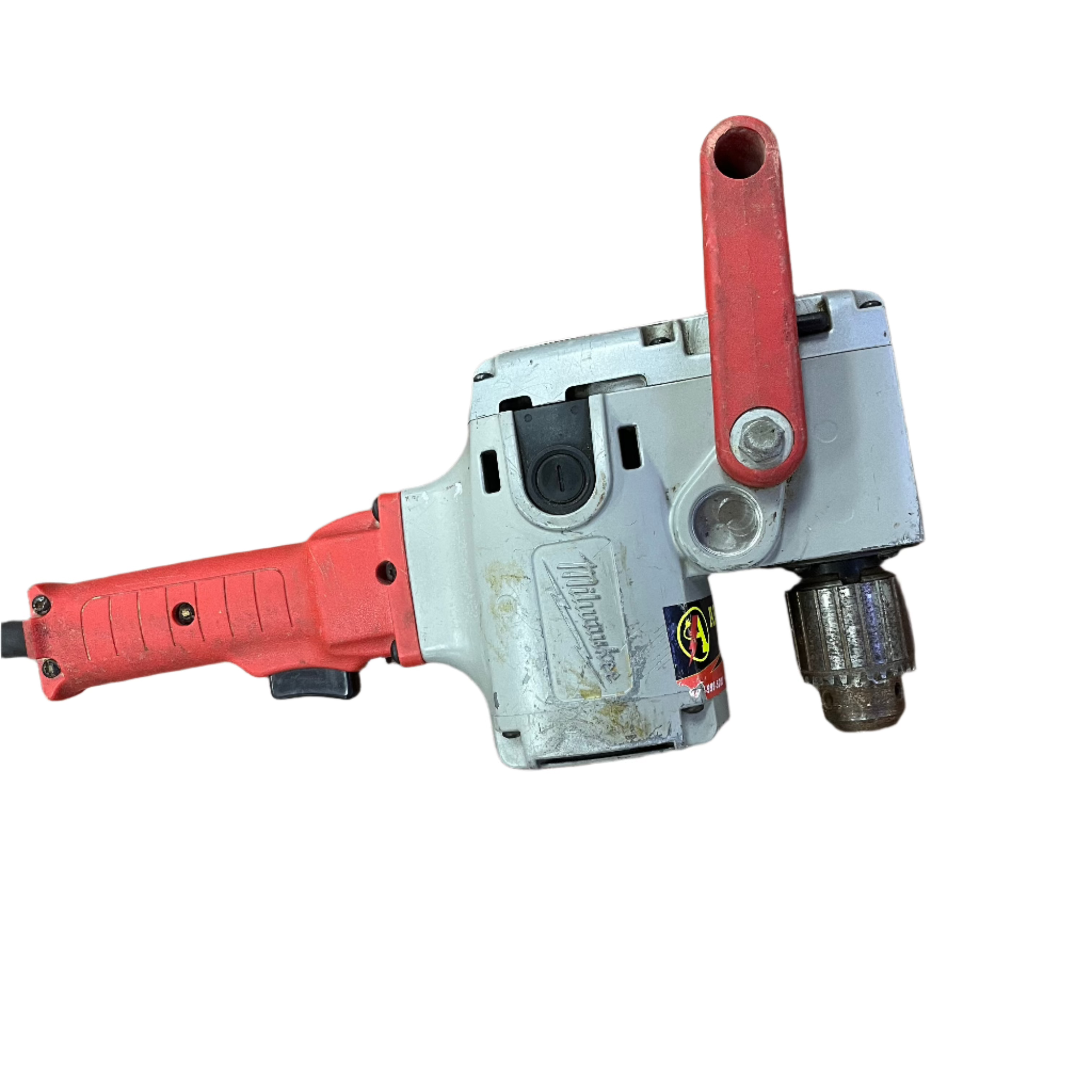 Milwaukee 1675-1 Hole Hawg Right Angle Drill - Heavy Duty Corded Power Drill for Woodworking, Construction & Plumbing - Perfect for Tight Spaces and Professional Use