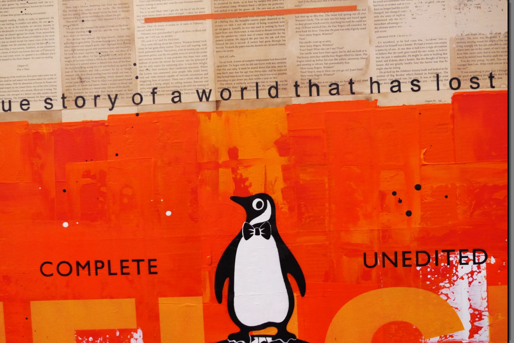 140cm x 100cm World Urban Pop Book Club Painting - Modern Wall Art for Living Room, Bedroom & Office Decor - Large Canvas Artwork for Book Lovers & Literary Enthusiasts