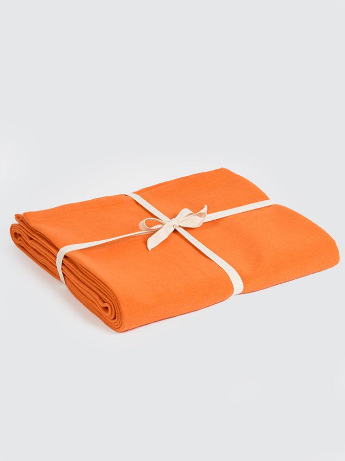 GOTS Certified Organic Cotton Yoga Blanket for Meditation, Hot Yoga, and Home Practice - Eco-Friendly & Soft Yoga Mat Cover