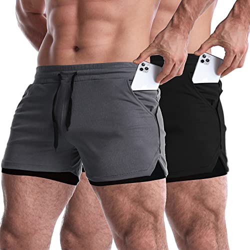 2 Pack: Grey,black