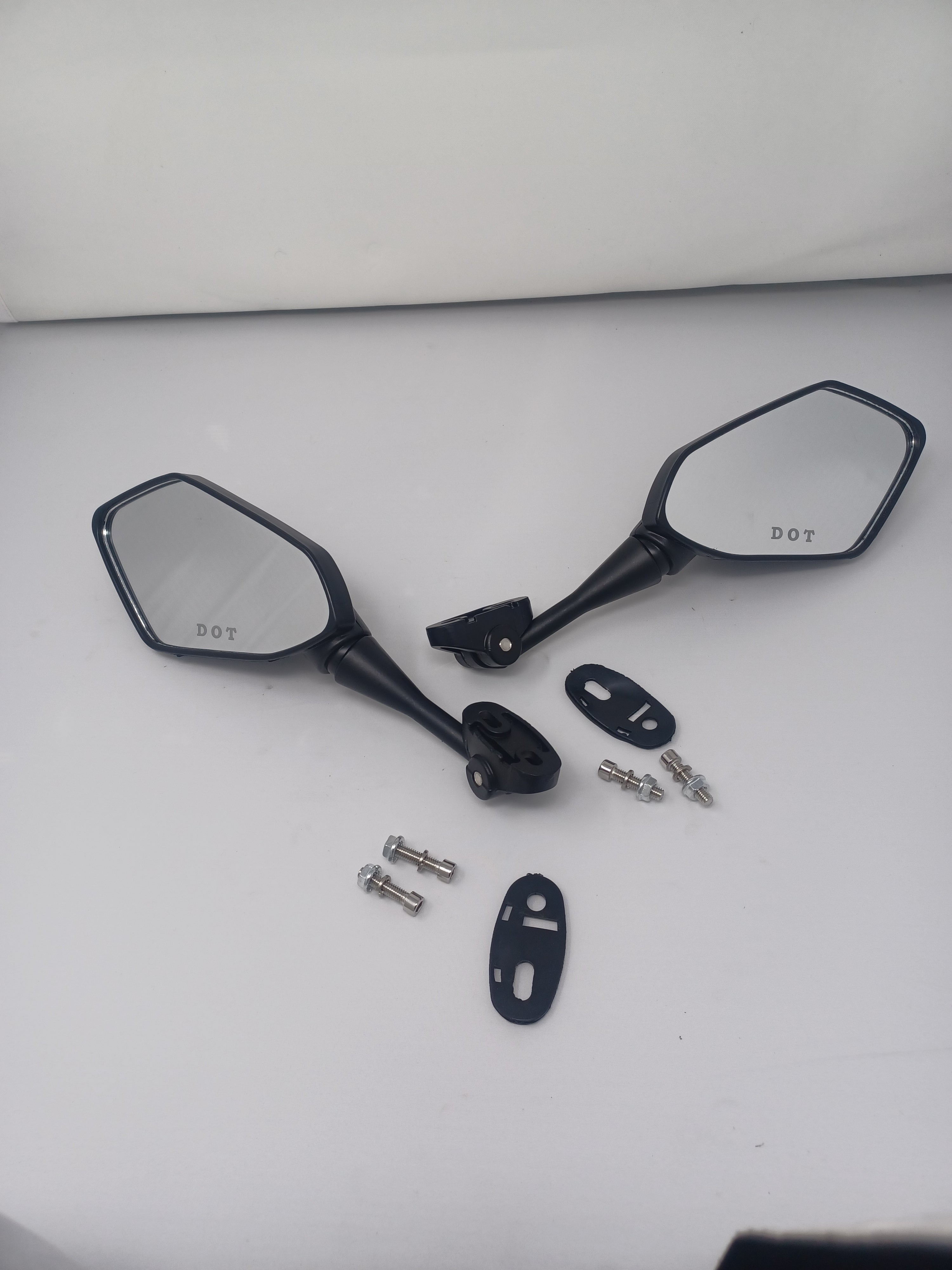 X22R 250cc Motorcycle Mirrors Set (09060026) - Durable Side View Mirrors for Off-Road & Street Bikes, Perfect for Adventure Riding & Daily Commuting