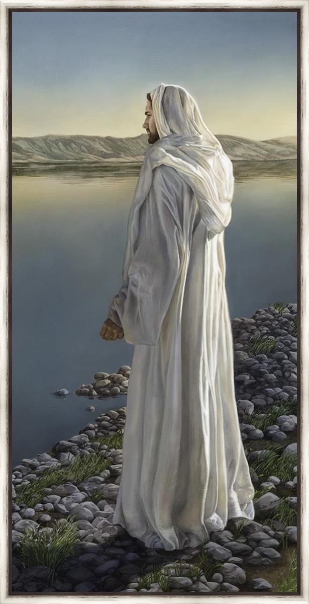 Come Follow Me Large Wall Art - Inspirational Christian Home Decor for Living Room, Bedroom & Office - Perfect Gift for Religious Families