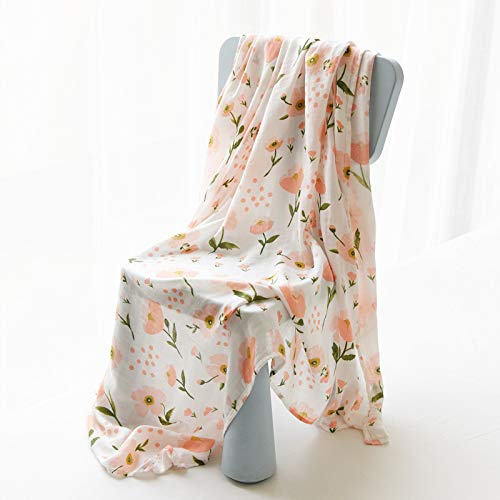3 Pack Soft Muslin Swaddle Blankets for Babies - 47