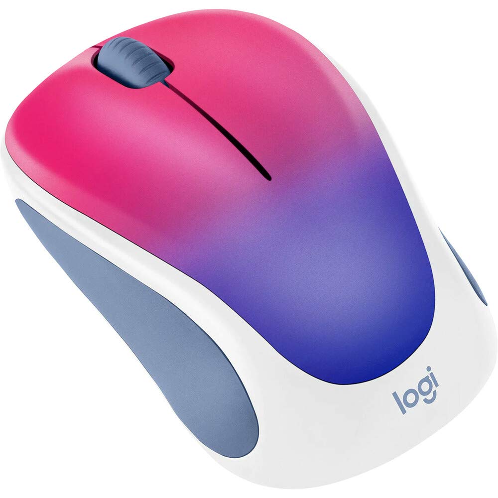 Logitech Wireless Mouse - Optical RF 2.4GHz, Ergonomic Design for Comfortable Use - Perfect for Office, Home & Travel Laptop Work