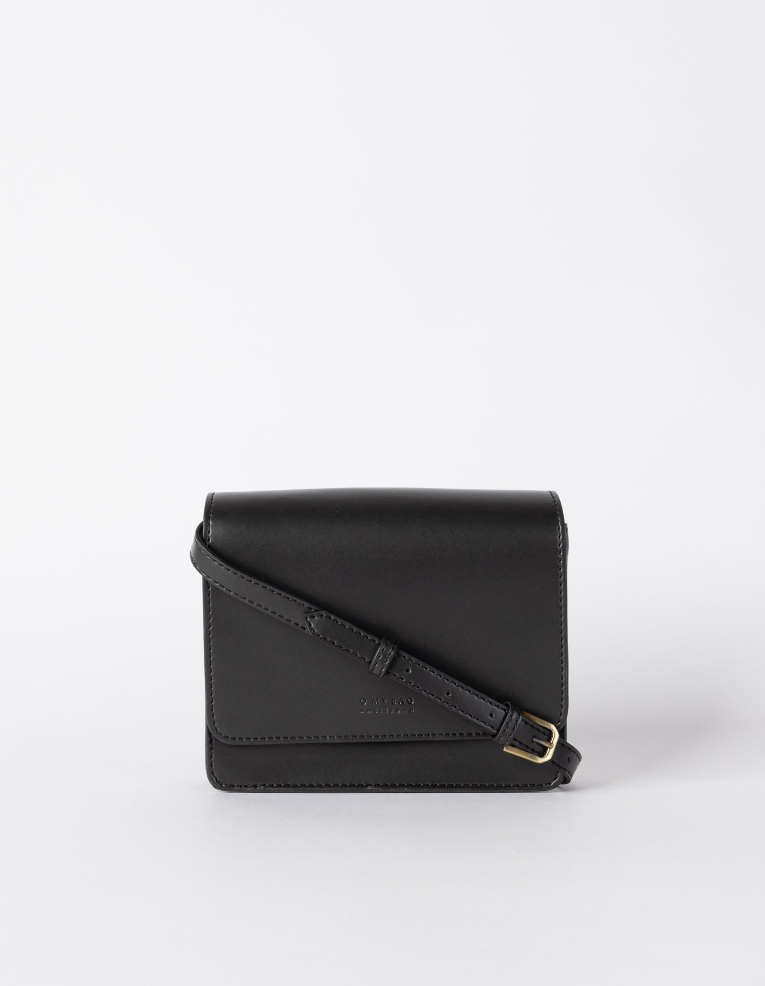 Mini Audrey Vegan Leather Crossbody Bag for Women - Black | Stylish & Compact Purse for Everyday Use, Travel & Shopping