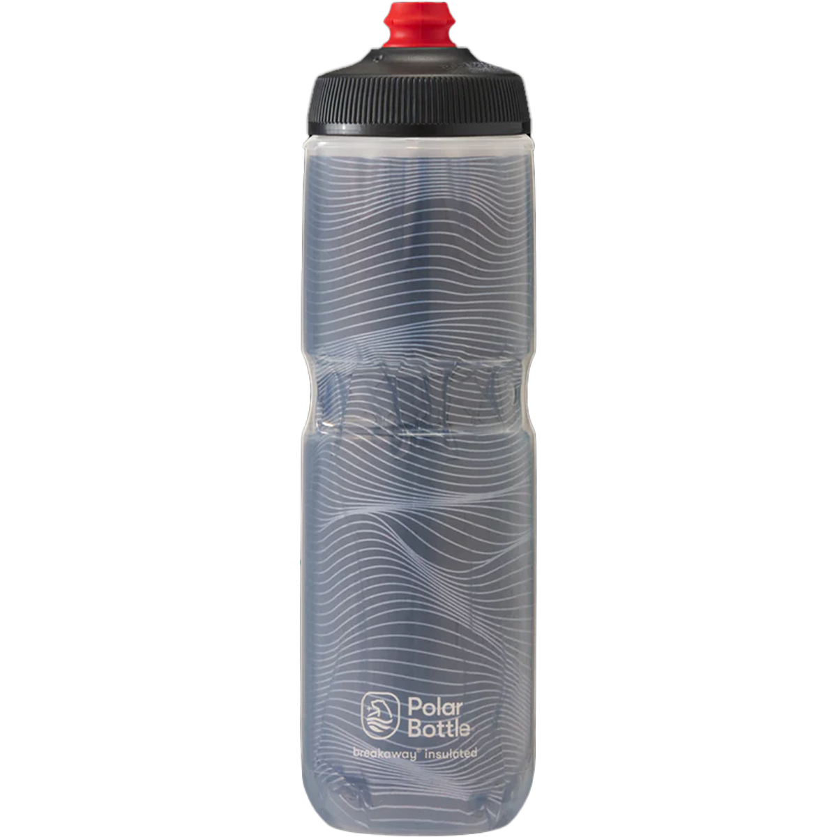 24 oz Insulated Breakaway Water Bottle - Jersey Knit Design for Hot & Cold Drinks - Perfect for Gym, Hiking, and Outdoor Activities