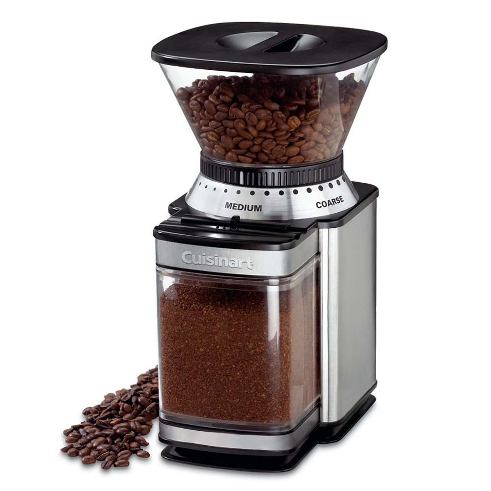 Premium Automatic Electric Burr Coffee Grinder for Espresso, French Press & Drip - Fresh Ground Coffee at Home, Office or Cafe