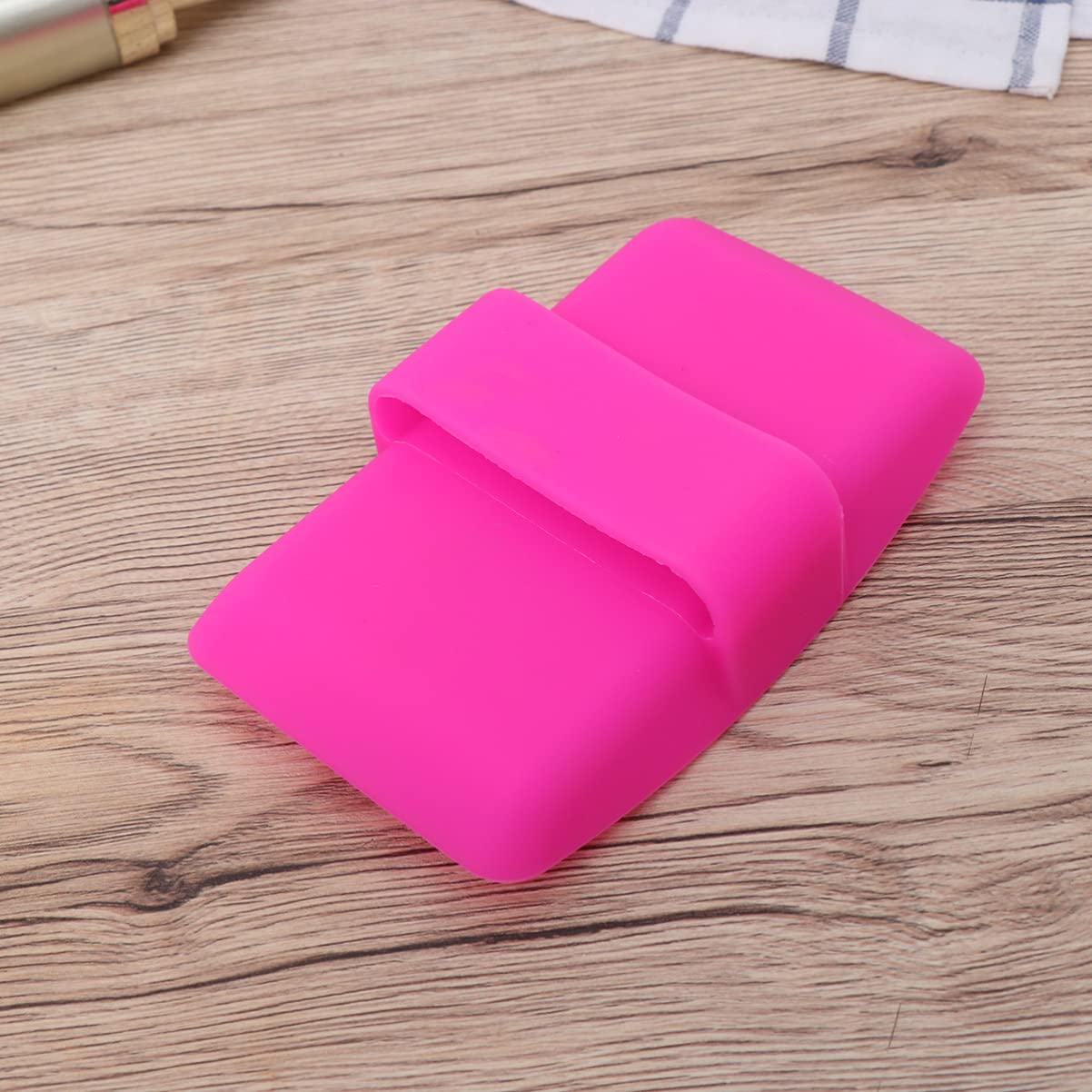 EXCLUZO Silicone Makeup Brush Cleaner - Durable Scrubber Board & Cleaning Pad for Washing Cosmetic Brushes - Perfect for Home, Salon, and Travel Use (1pc)