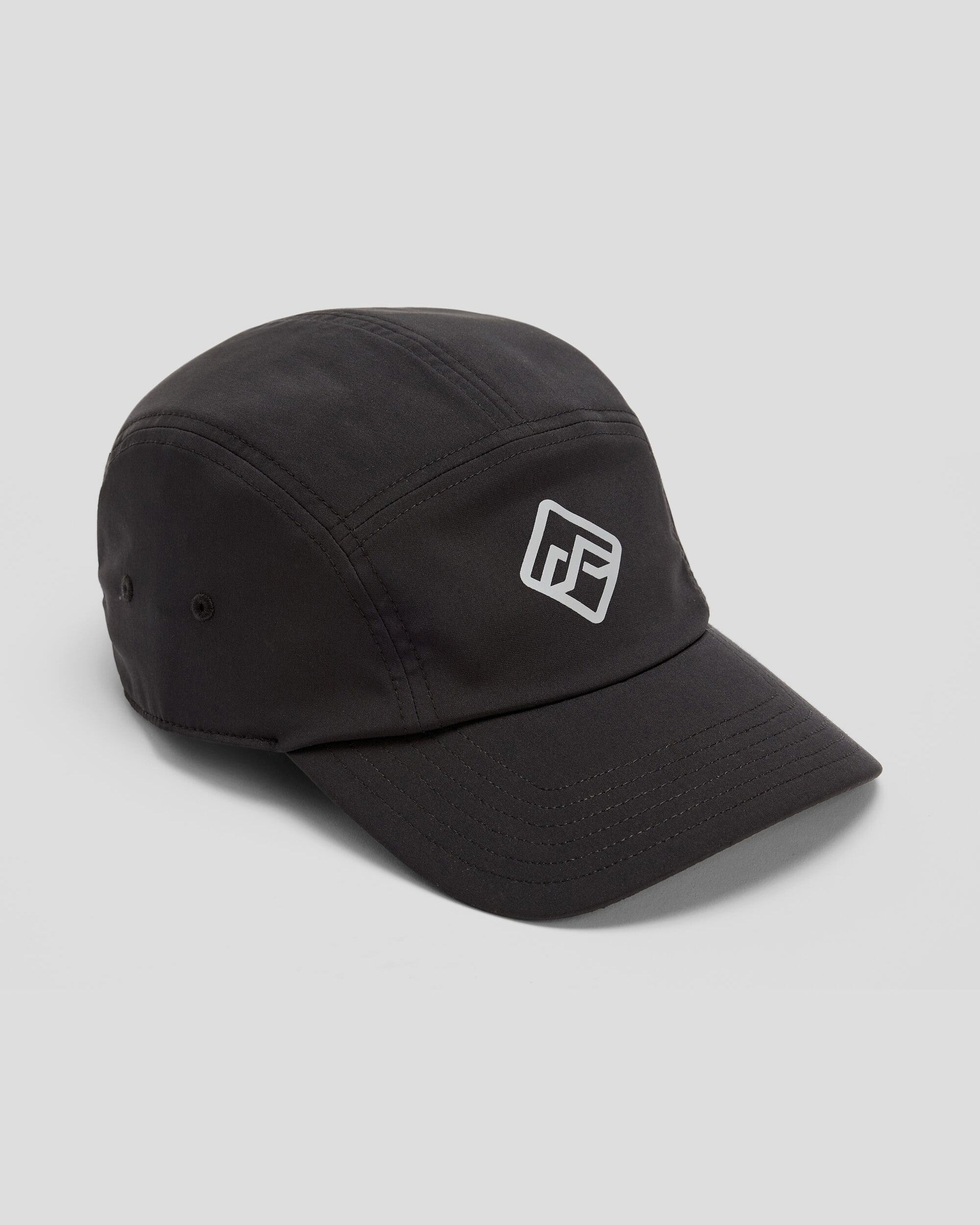AD 5 Panel Cap - Black Unisex Baseball Hat for Men & Women - Perfect for Outdoor Sports, Casual Wear and Street Fashion
