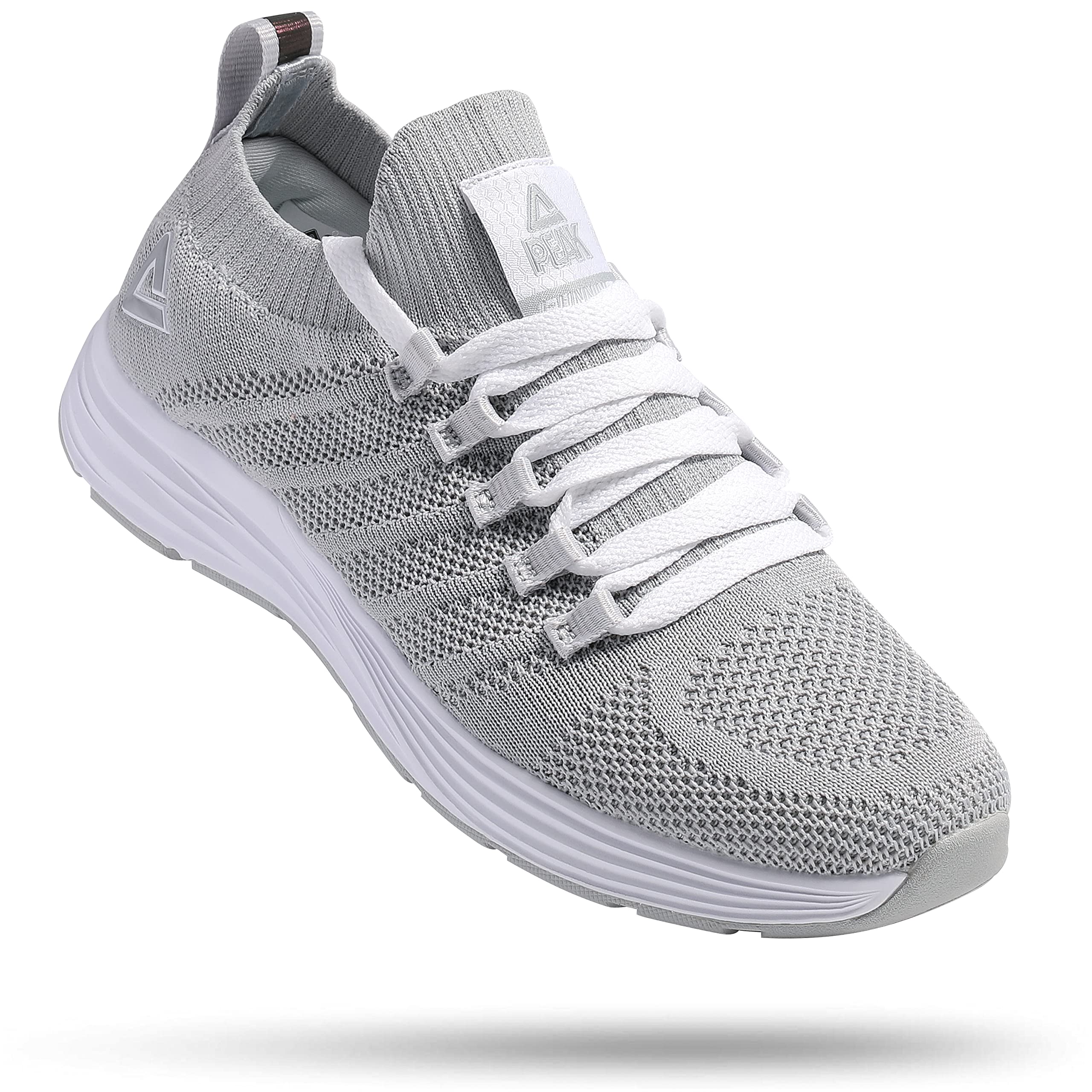 PEAK Women's Lightweight Walking Shoes - Slip-On Sneakers for Running, Tennis, Gym & Casual Workouts | Comfortable & Breathable for All-Day Wear | Perfect for Walking, Jogging, Travel & Daily Errands