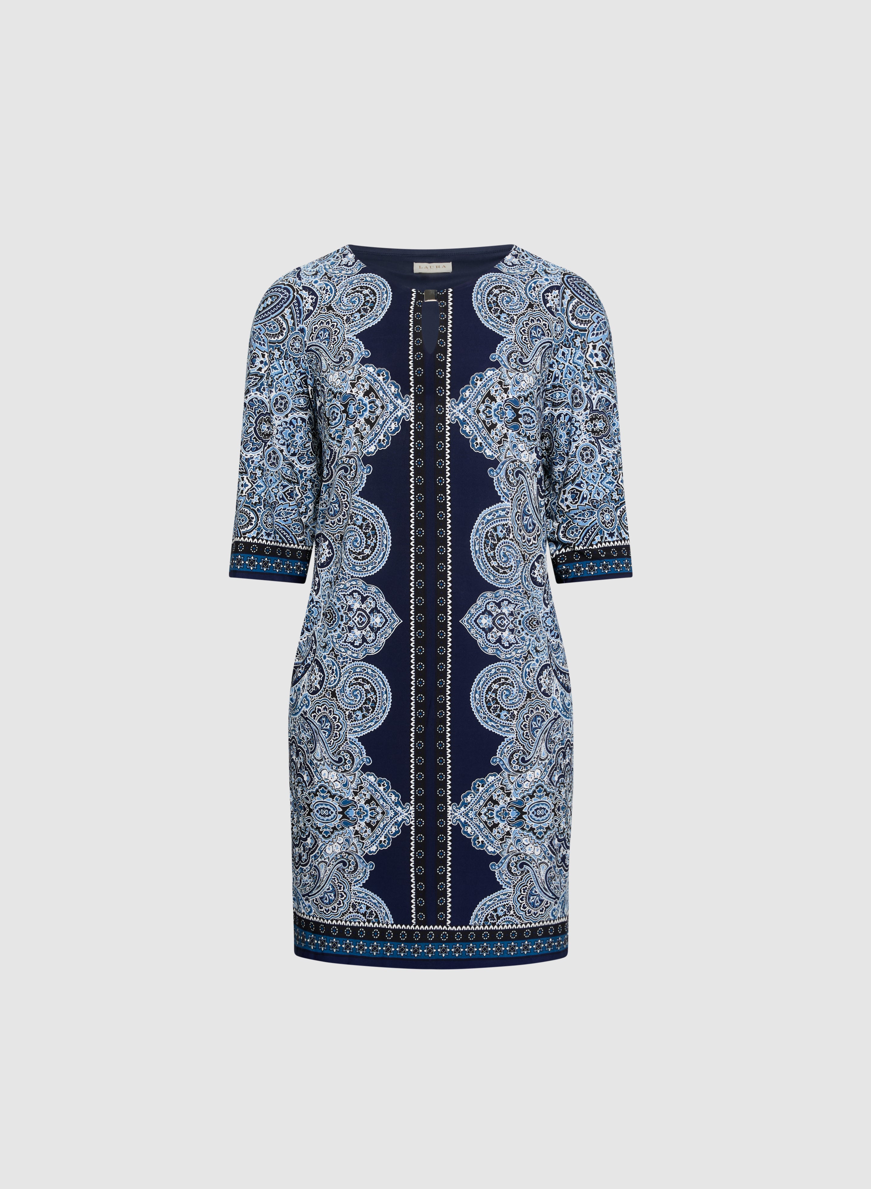 Stylish Abstract Print Dress for Women - Trendy Floral Pattern Maxi Dress for Casual Outings, Beach Vacations & Summer Parties