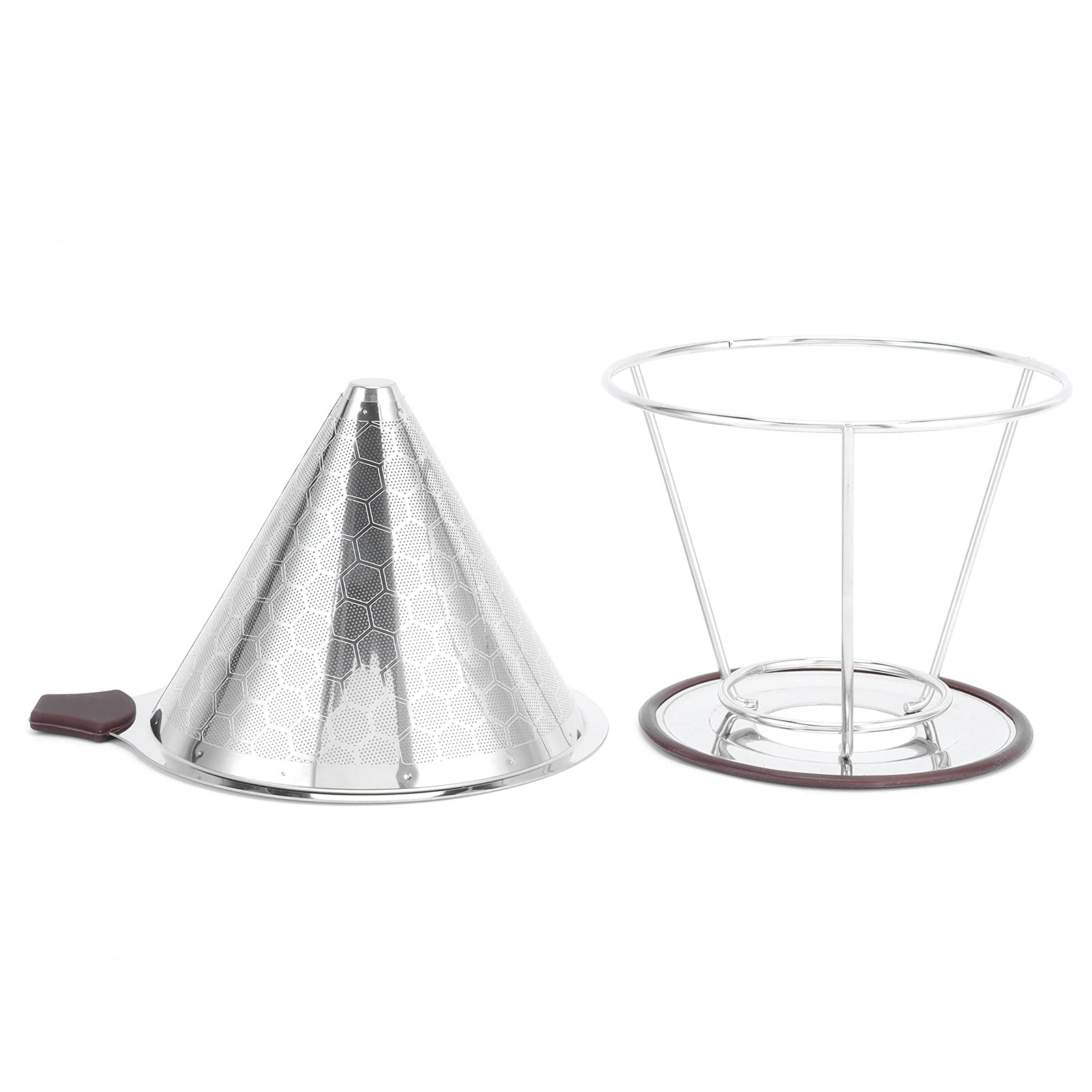 Premium Cone Coffee Filter Cup - Durable & Anti-Corrosion for Home & Coffee Shop Use | Perfect for Pour Over, Drip, and Cold Brew Coffee Making