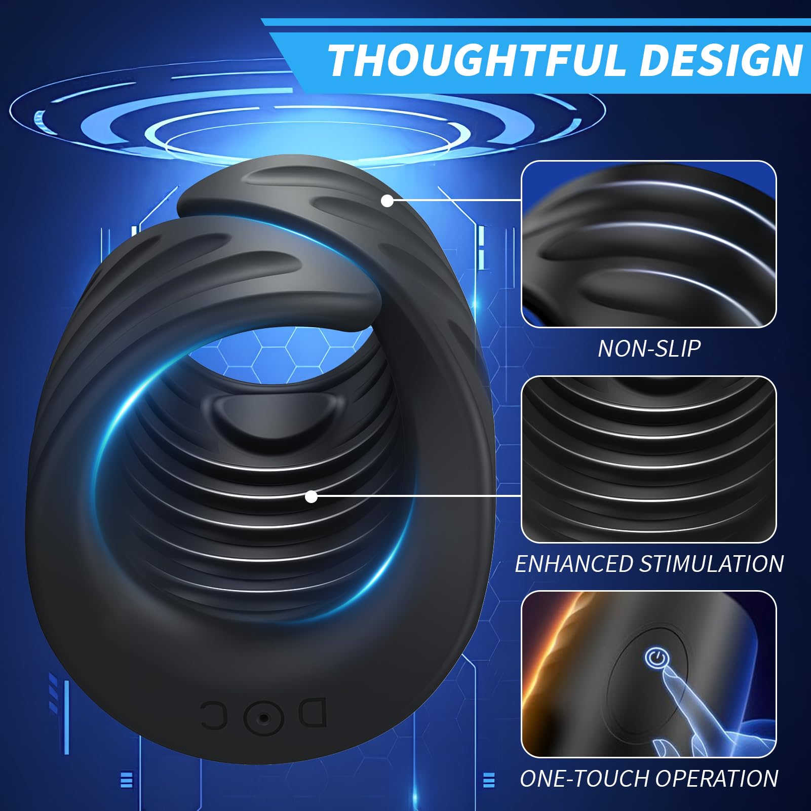 Electric Automatic Male Masturbator with Thrusting & Sucking - Realistic Pocket Pussy for Men - Hands-Free Auto Stroker & BJ Simulator - Rechargeable Adult Toy for Discreet Pleasure - Perfect for Solo Play, Travel & Stress Relief - Model L12765