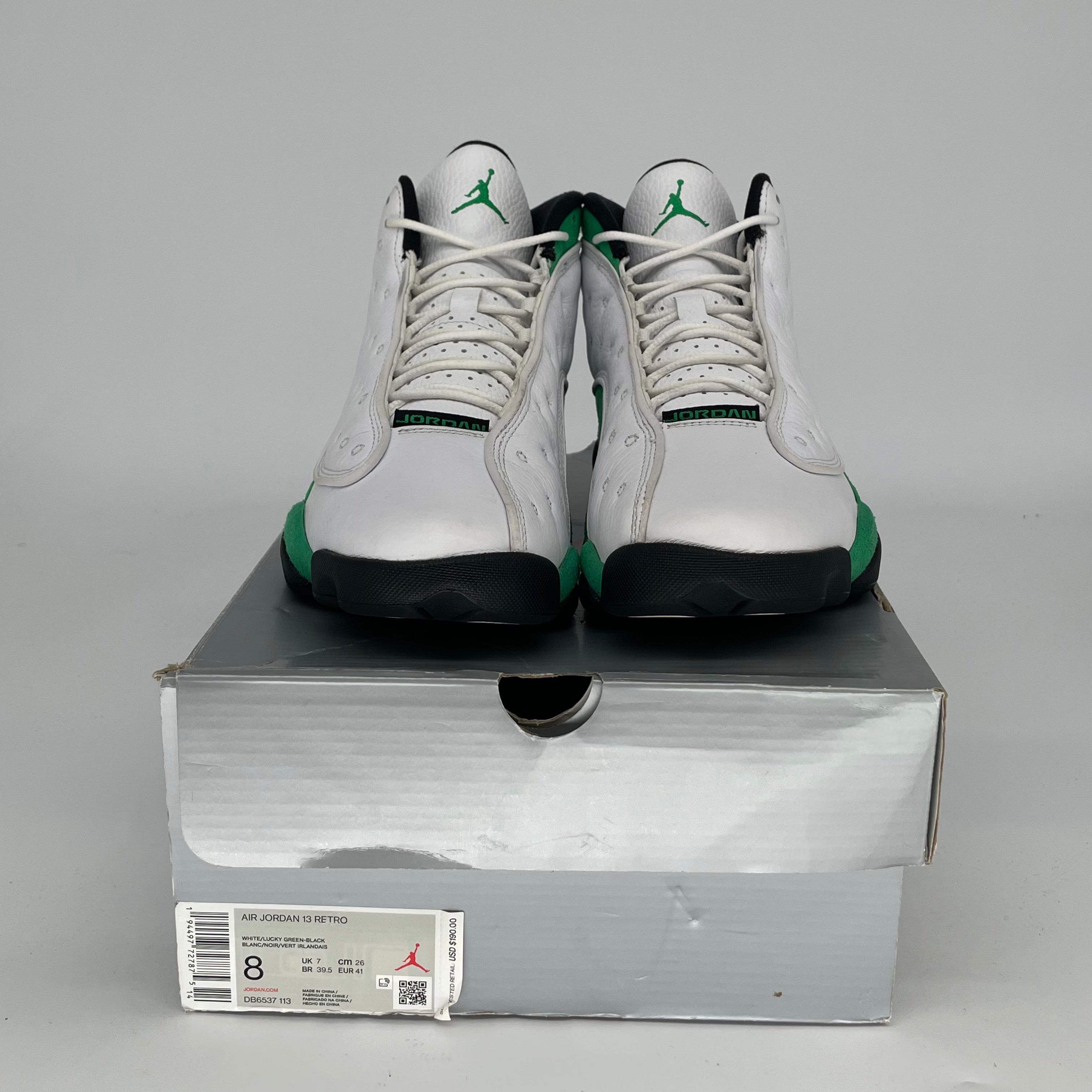 AIR JORDAN 13 LUCKY GREEN Men's/Women's Basketball Shoes Size 8/9.5W DB6537-113 - Perfect for Streetwear, Sneaker Collection & Basketball Games